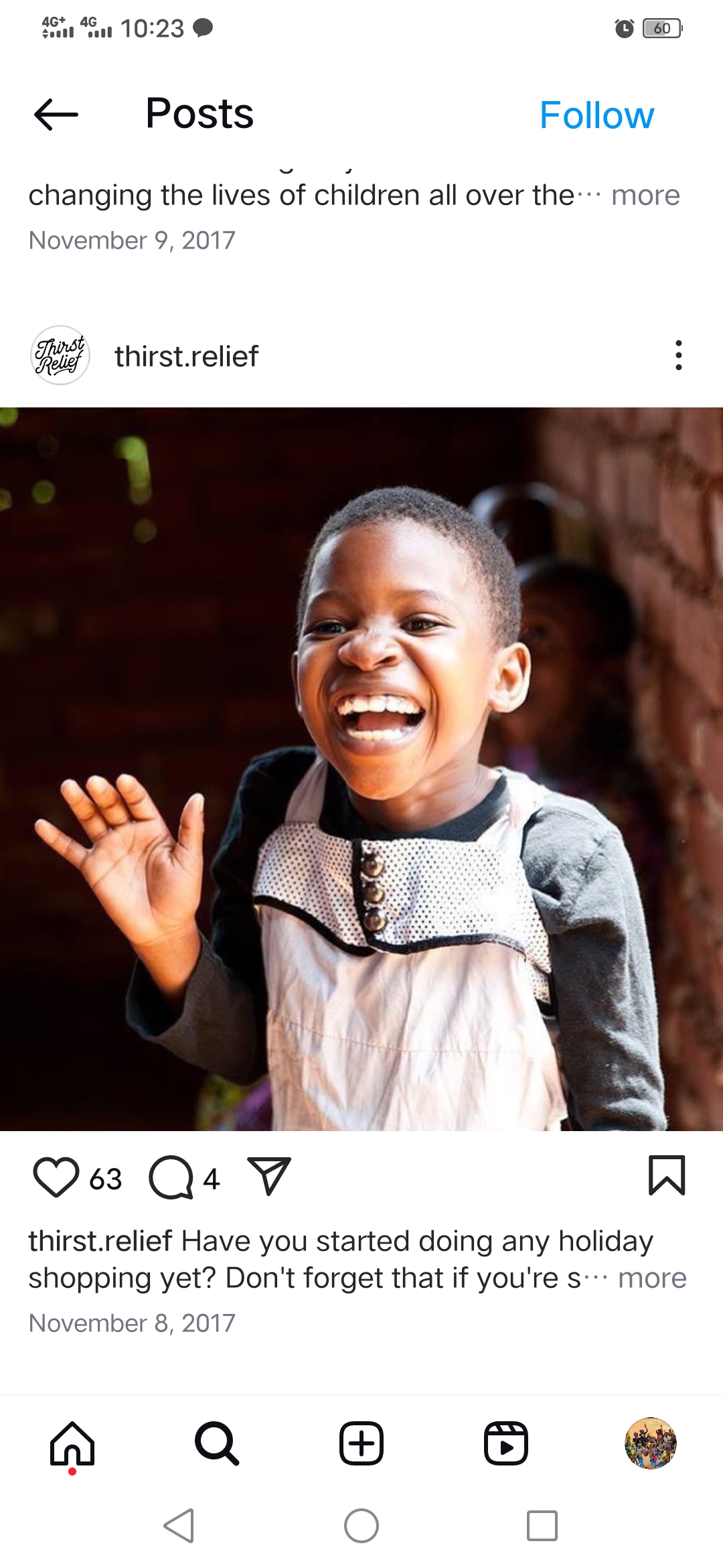 Support orphans and needy families with food, clothes, education and shelter 