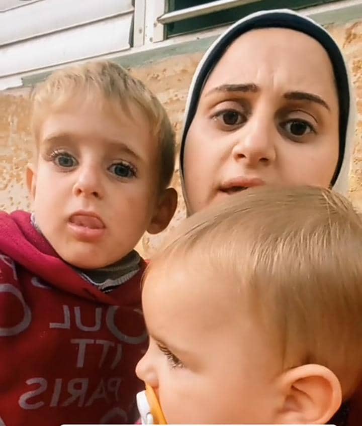 SAVE ARE MOTHER OF TWO CHILDREN TO SURVIVE IN GAZA 