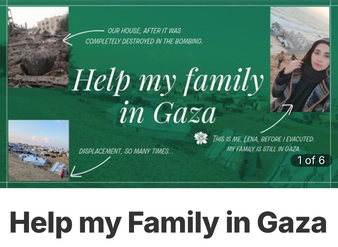 SAVE MY FAMILY IN GAZA 