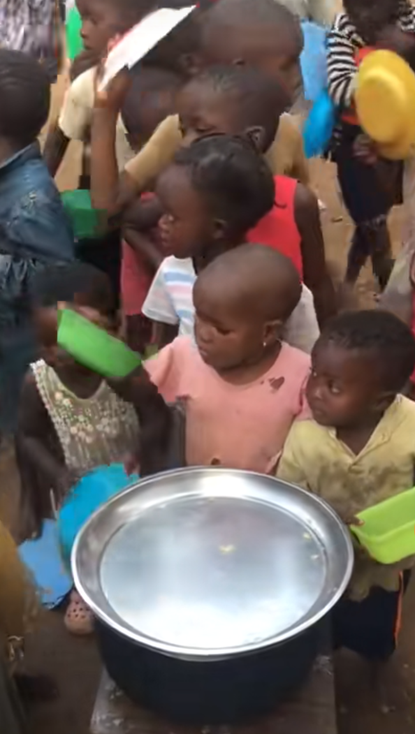 Second chance for street child hunger below 6 years 