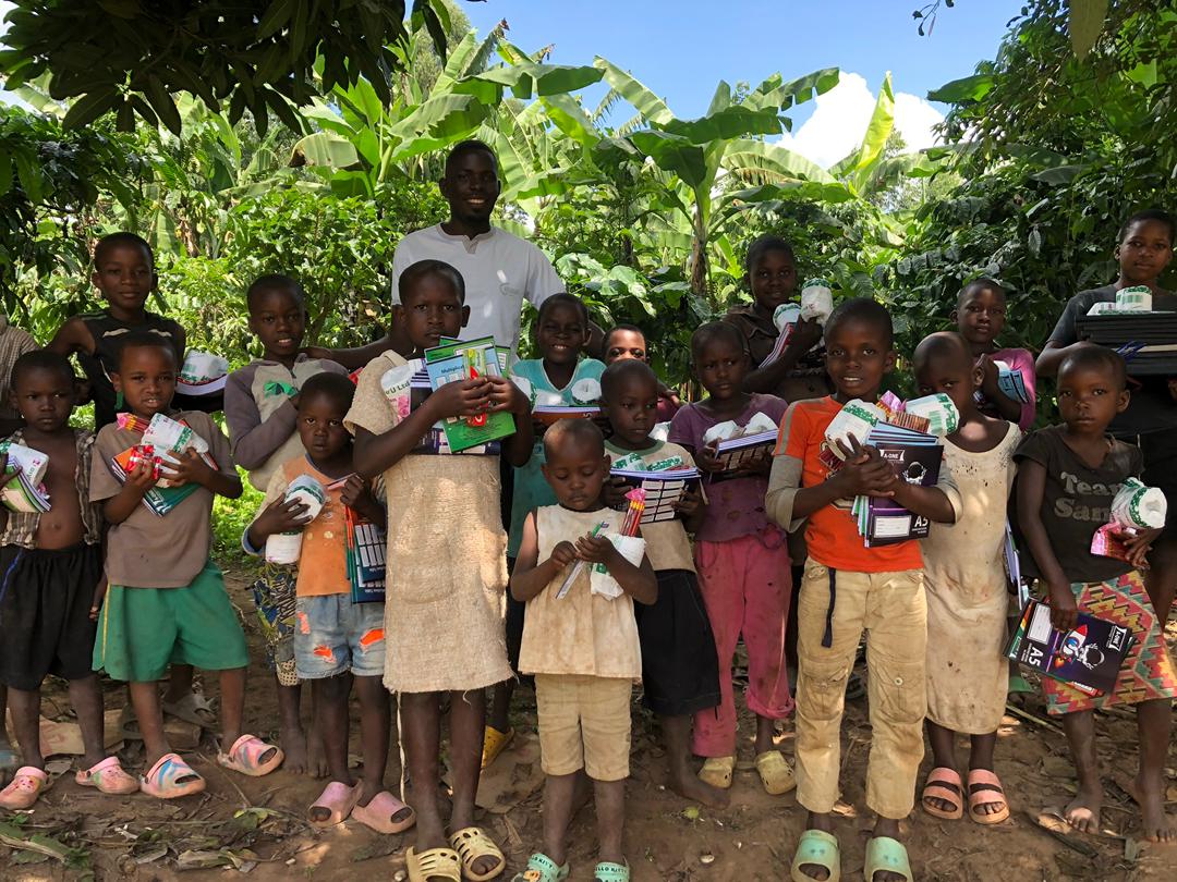 support to feed, shelter and caring for vulnerable children in Uganda