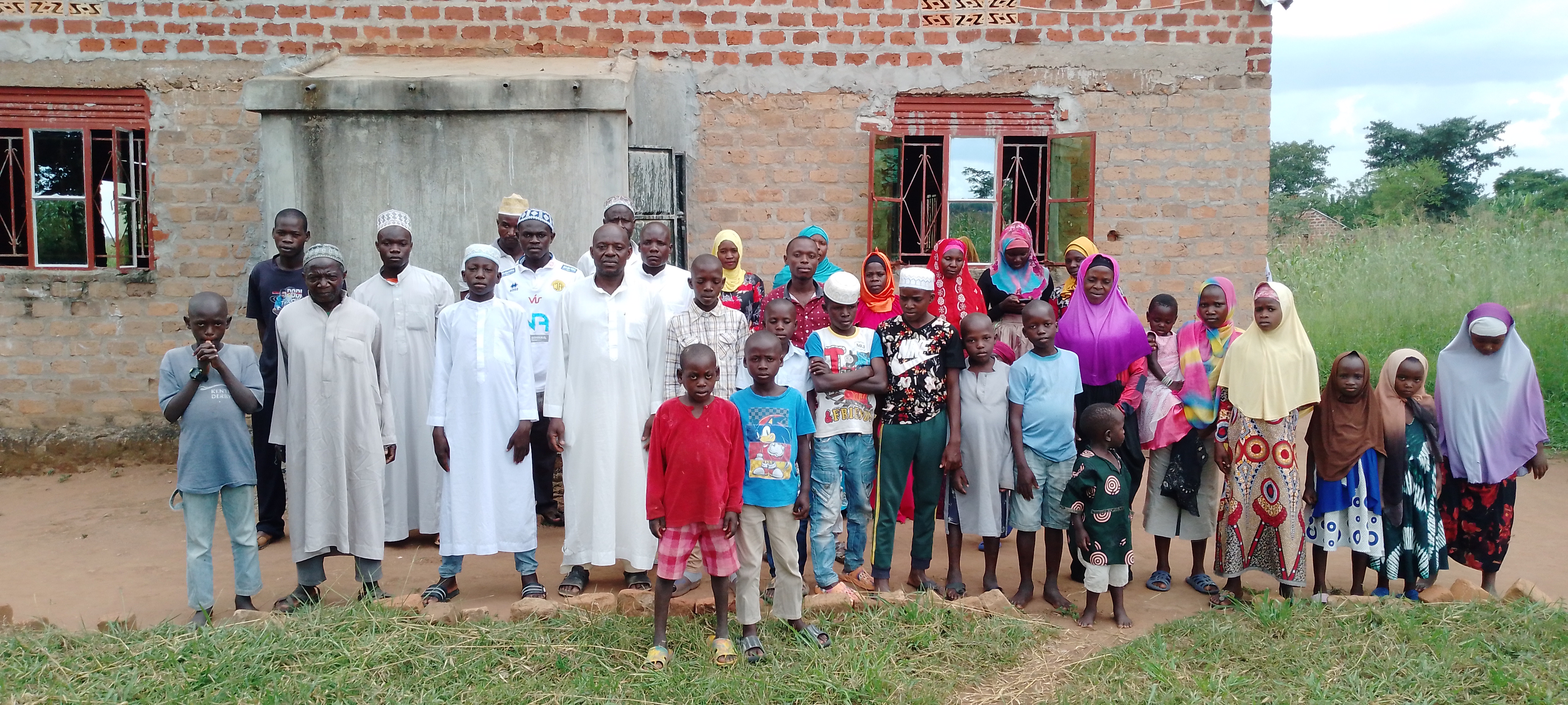 THE BUILDING OF THE MOSQUE AND HELPING THE ORPHANS IN UGANDA