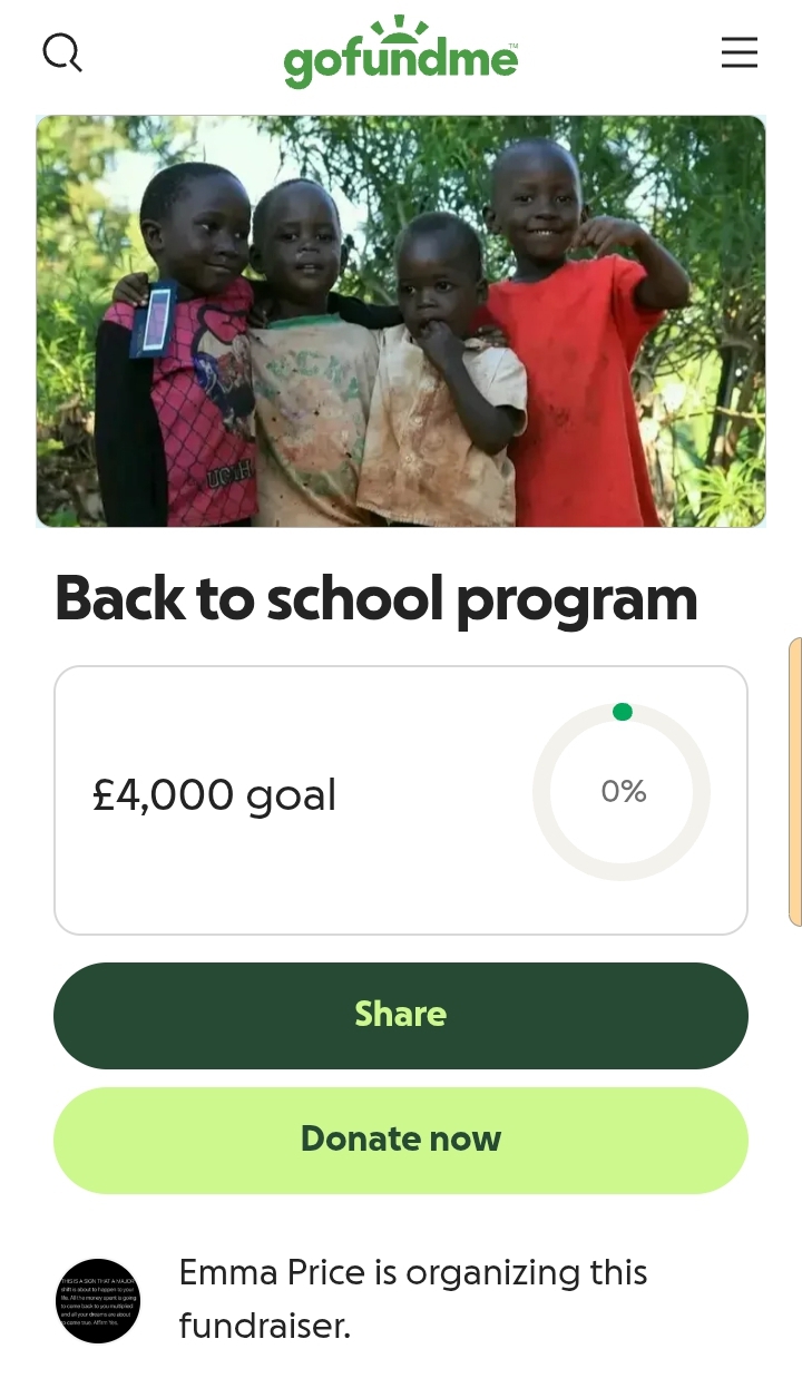 Back to school program 