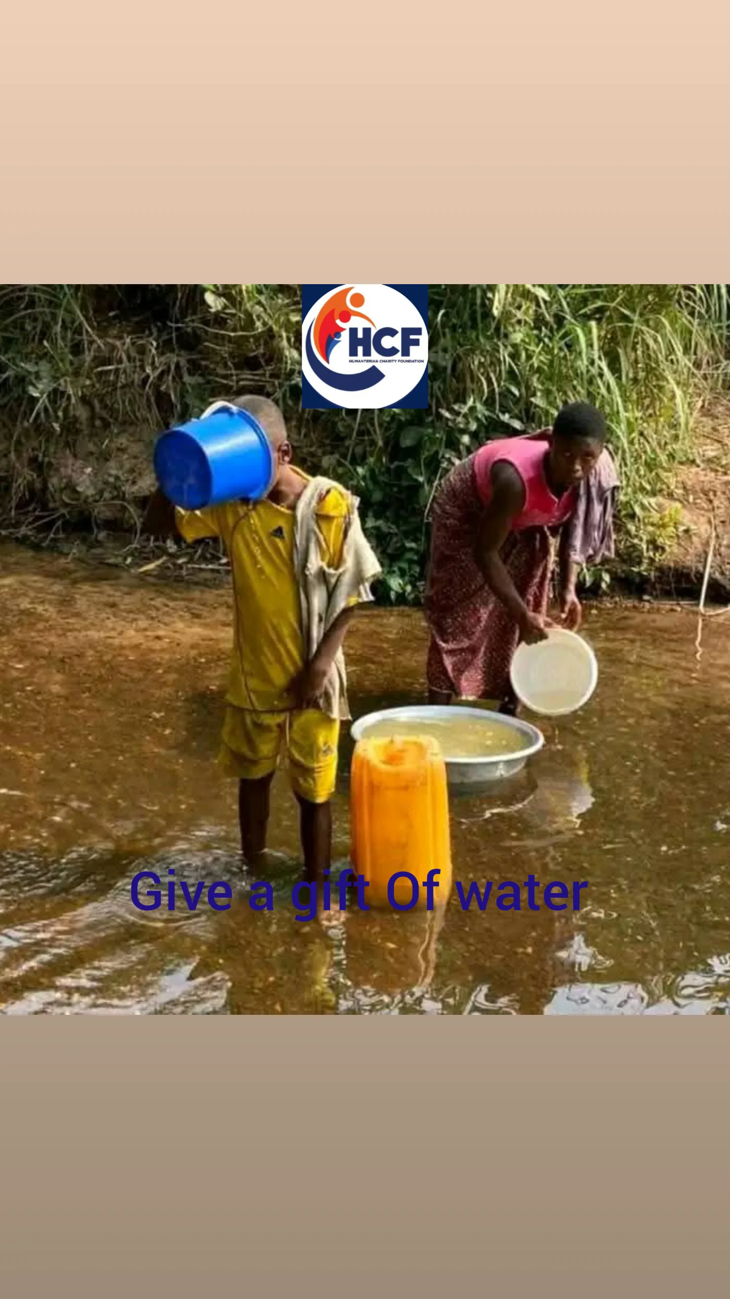 Give a gift Of water 