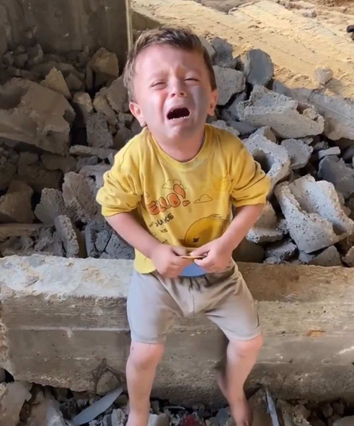 Giving families suffering in gaza a hand